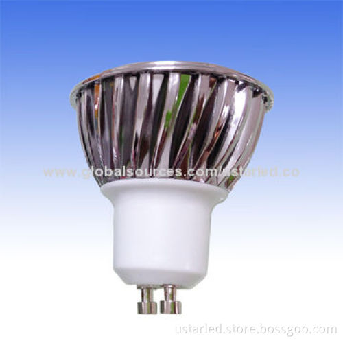 Dimmable 5W GU10 COB LED Spotlight Bulbs, >80 CRI, 270-330lm, CE/RoHS, 2 Years GuaranteeNew